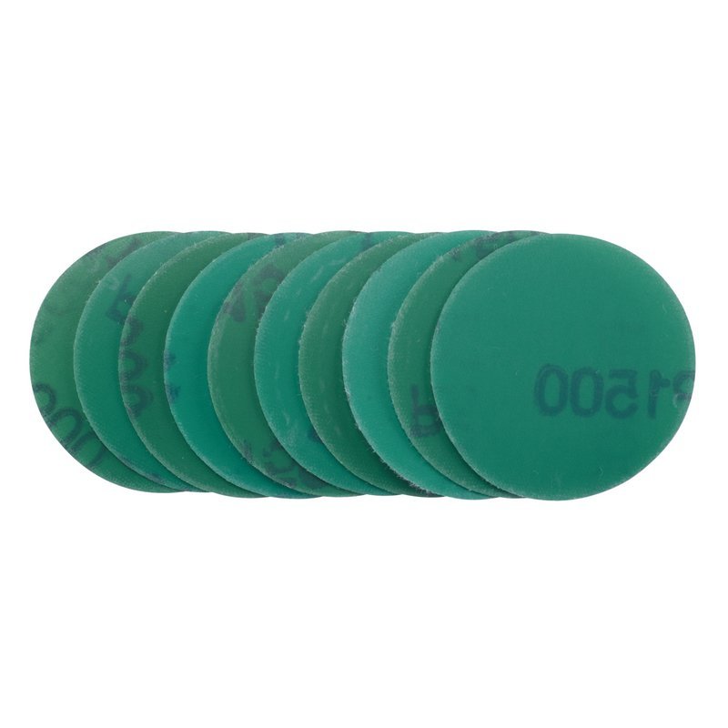 Draper 02012 Wet and Dry Sanding Discs with Hook and Loop 50mm 1500 Grit Pack of 10 - McCormickTools