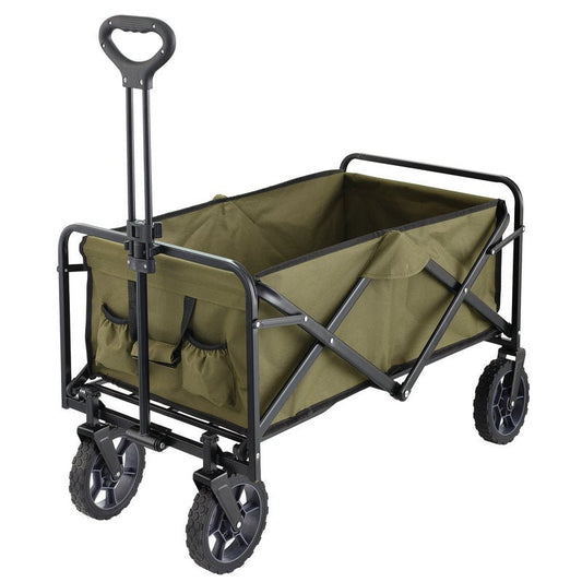 Draper 02138 Folding Cart Green 75kg - McCormickTools