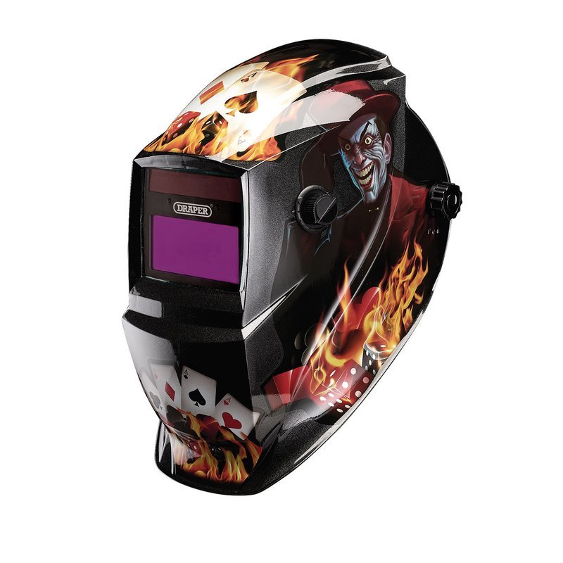 Draper 02515 Auto - Darkening Welding Helmet Playing Cards - McCormickTools