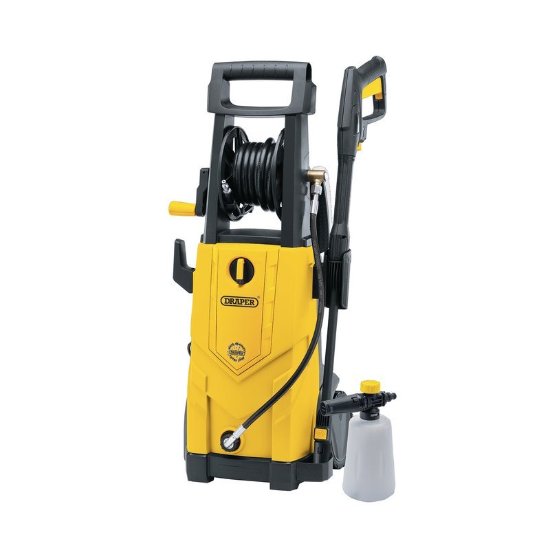 Draper 03096 230V Pressure Washer 2200W 165Bar Yellow