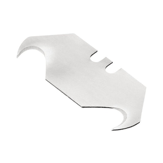 Draper 03443 Heavy Duty Hooked Trimming Knife Blades Pack of 5 - McCormickTools