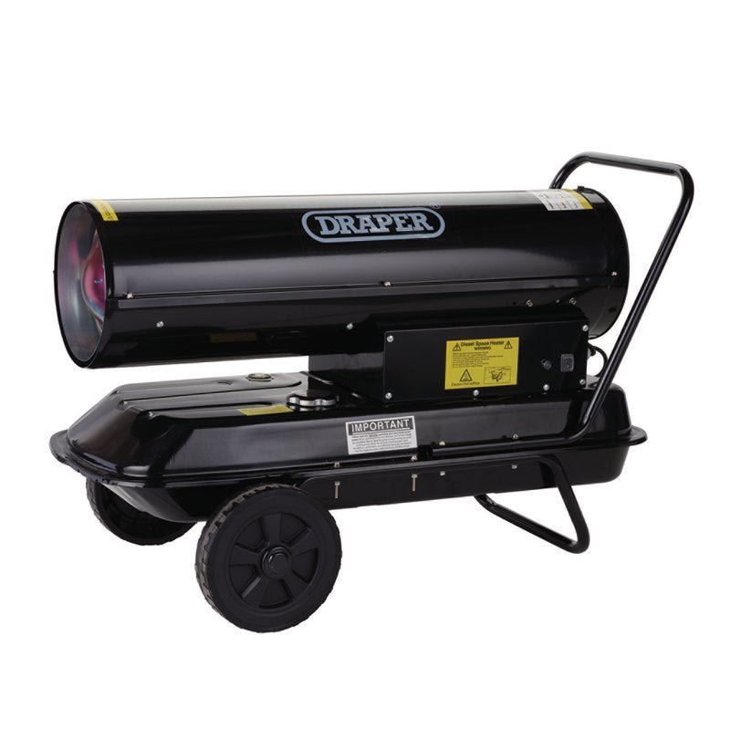 Draper 04175 230V Diesel and Kerosene Space Heater 68250 BTU/20kW