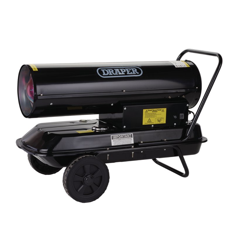 Draper 04176 230V Diesel and Kerosene Space Heater 102300 BTU/30kW