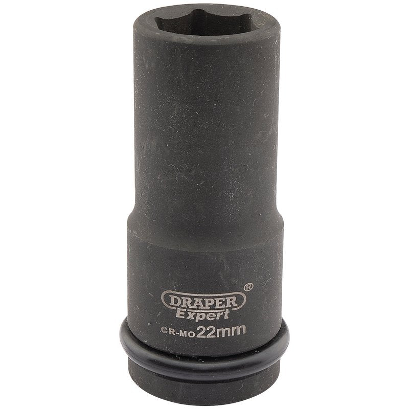 Draper 05054 Expert HI - TORQ? 6 Point Deep Impact Socket 3/4" Sq. Dr. 22mm - McCormickTools