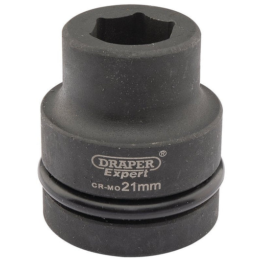 Draper 05102 Expert HI - TORQ? 6 Point Impact Socket 1" Sq. Dr. 21mm - McCormickTools