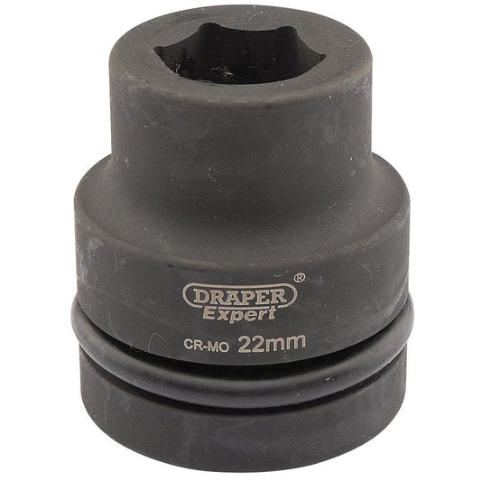 Draper 05103 Expert HI - TORQ? 6 Point Impact Socket 1" Sq. Dr. 22mm - McCormickTools