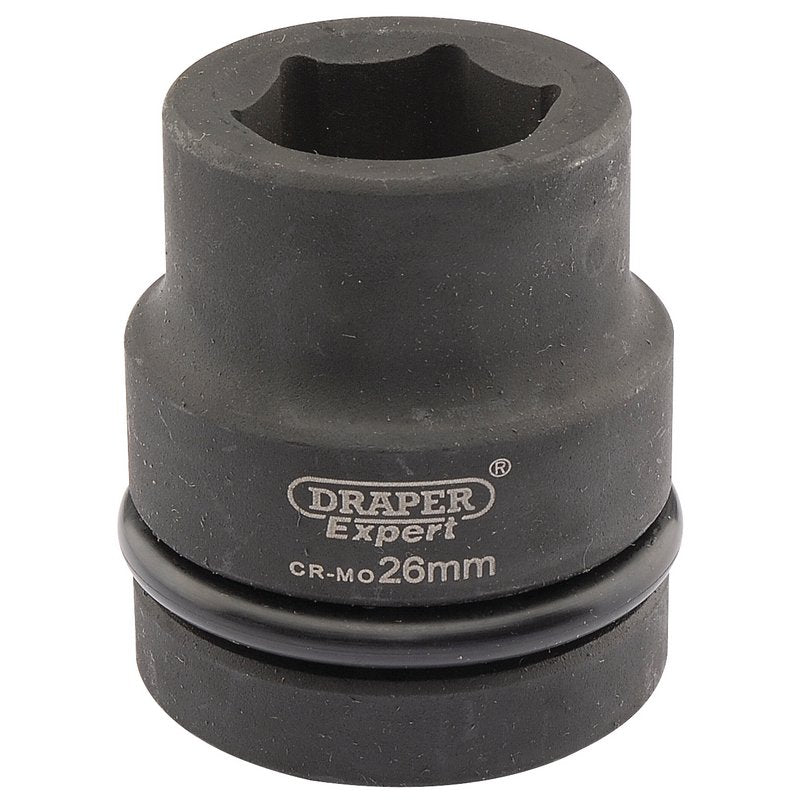 Draper 05107 Expert HI - TORQ? 6 Point Impact Socket 1" Sq. Dr. 26mm - McCormickTools