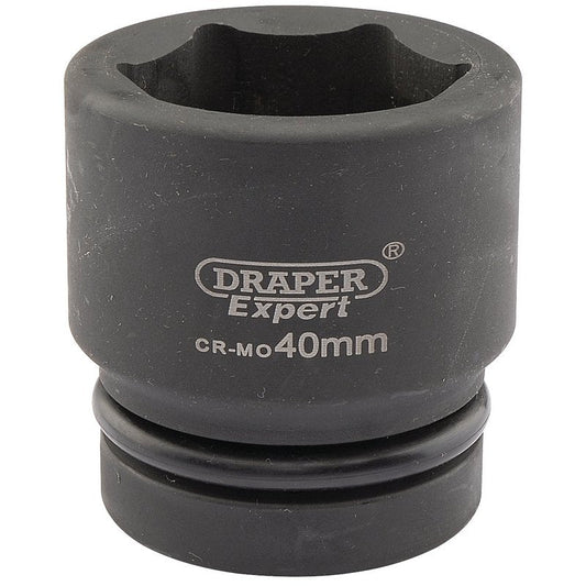 Draper 05120 Expert HI - TORQ? 6 Point Impact Socket 1" Sq. Dr. 40mm - McCormickTools