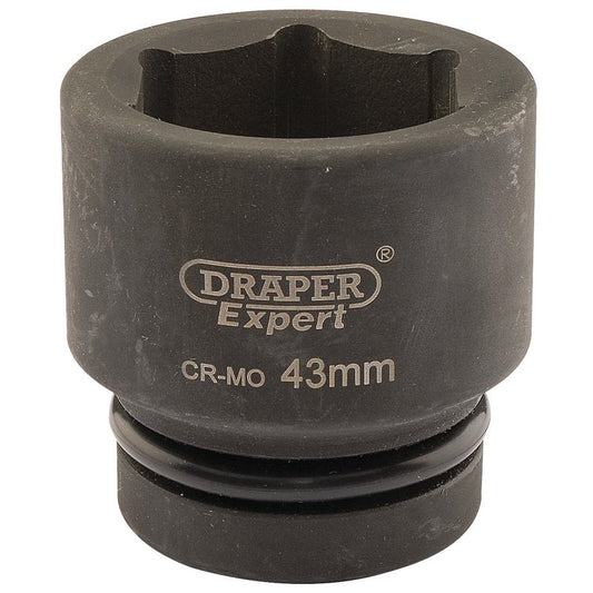 Draper 05123 Expert HI - TORQ? 6 Point Impact Socket 1" Sq. Dr. 43mm - McCormickTools