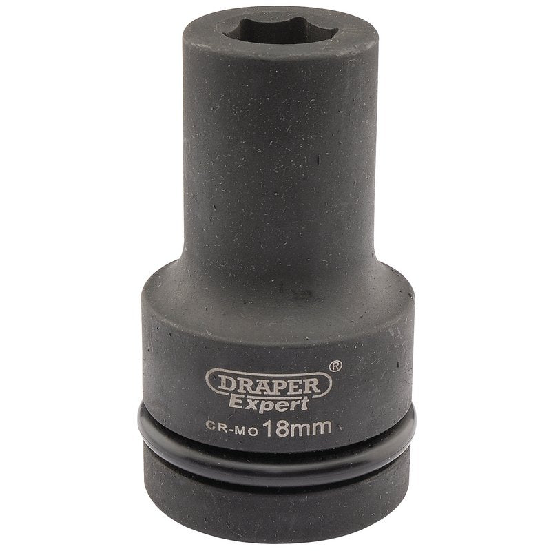 Draper 05133 Expert HI - TORQ? 6 Point Deep Impact Socket 1" Sq. Dr. 18mm - McCormickTools