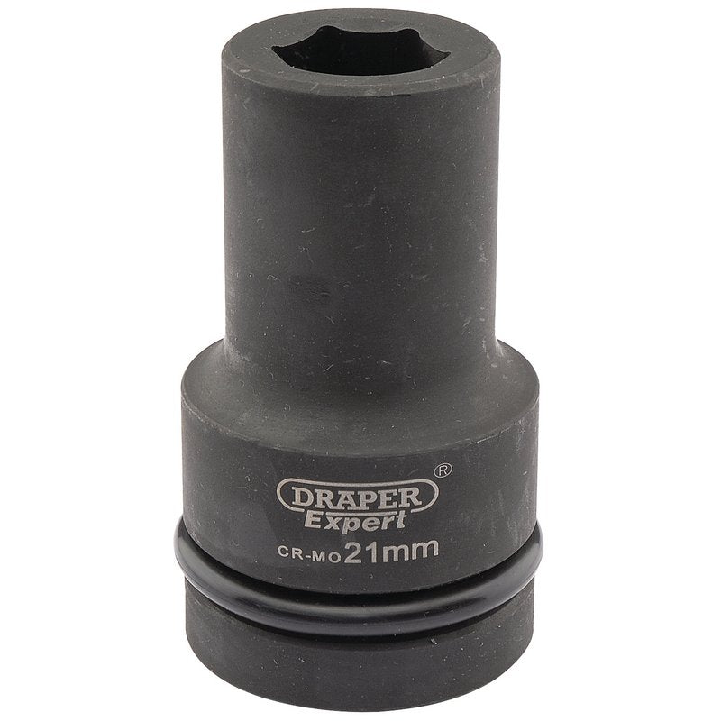 Draper 05136 Expert HI - TORQ? 6 Point Deep Impact Socket 1" Sq. Dr. 21mm - McCormickTools