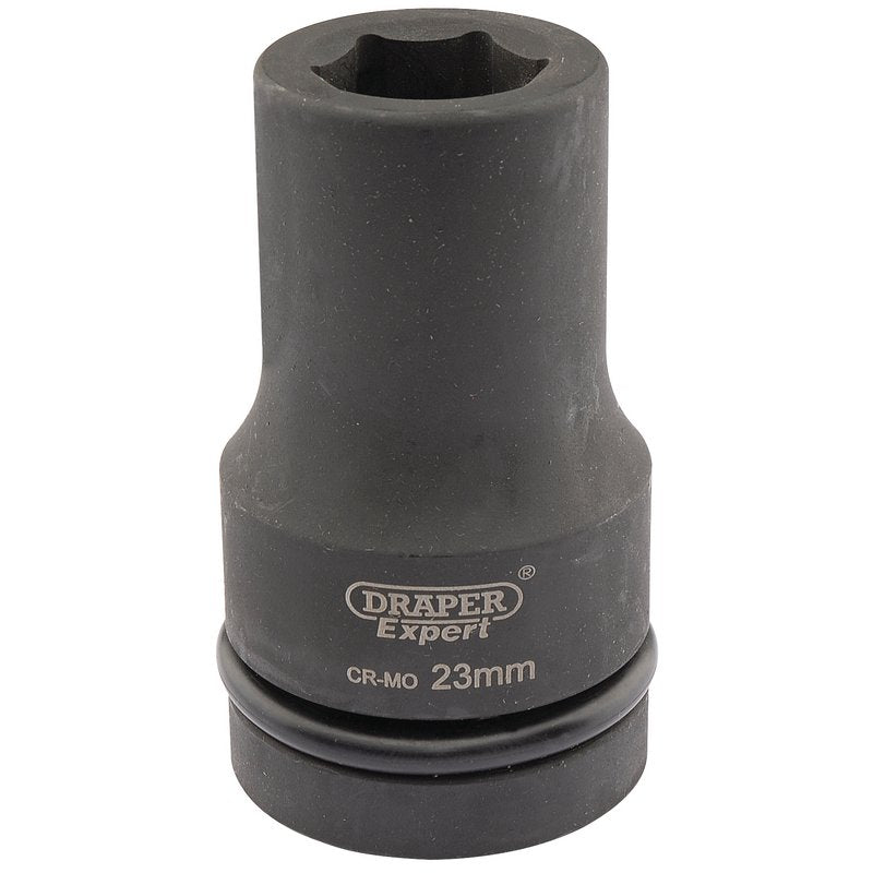 Draper 05138 Expert HI - TORQ? 6 Point Deep Impact Socket 1" Sq. Dr. 23mm - McCormickTools