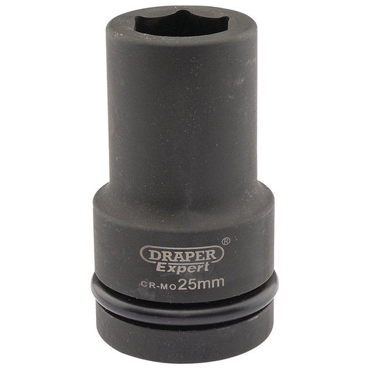 Draper 05140 Expert HI - TORQ? 6 Point Deep Impact Socket 1" Sq. Dr. 25mm - McCormickTools