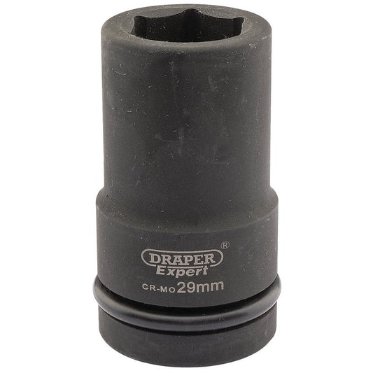 Draper 05144 Expert HI - TORQ? 6 Point Deep Impact Socket 1" Sq. Dr. 29mm - McCormickTools