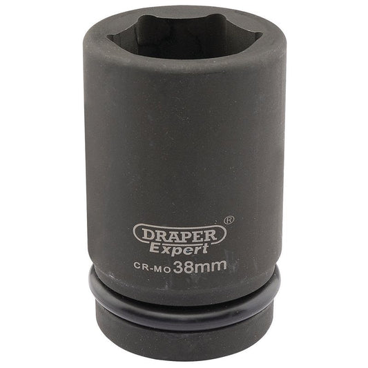 Draper 05151 Expert HI - TORQ? 6 Point Deep Impact Socket 1" Sq. Dr. 38mm - McCormickTools