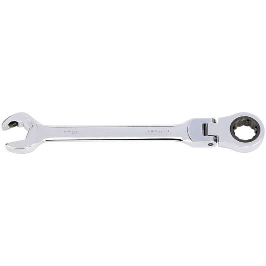 Draper 06861 Metric Combination Spanner with Flexible Head and Double Ratcheting Features 16mm - McCormickTools