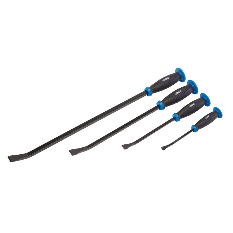 Draper 08559 Soft Grip Pry Bar Set 4 Piece - McCormickTools