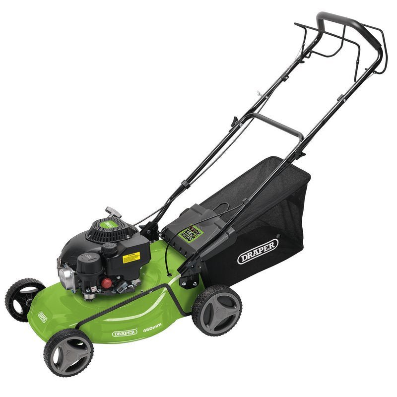 Draper 08672 460mm Self - Propelled Petrol Lawn Mower 150cc/3.6HP