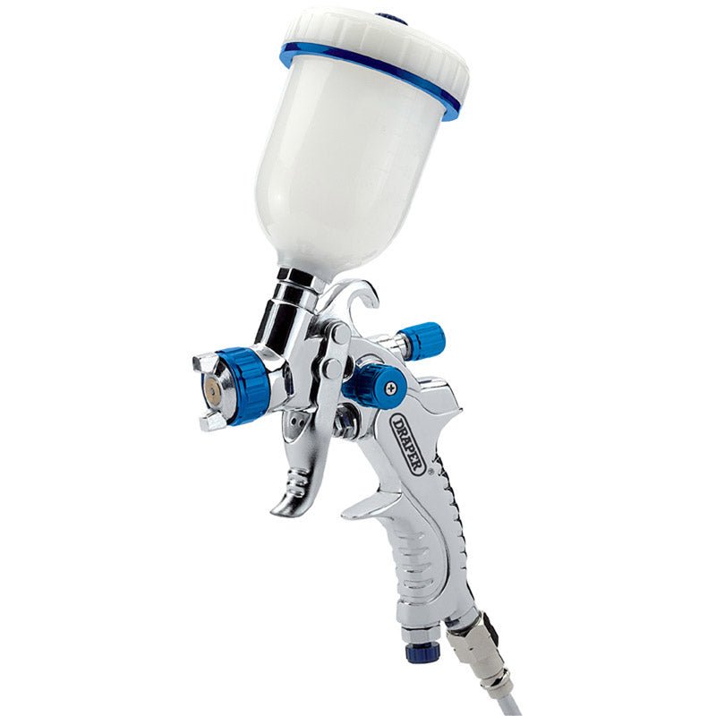 Draper 100ml Gravity Feed HVLP Air Spray Gun 09708