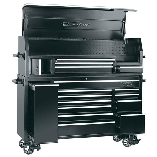 Draper 11174 72" Combined Roller Cabinet and Tool Chest 15 Drawer