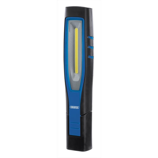 Draper 11758 7W COB/SMD LED Rechargeable Inspection Lamp - 700 Lumens Blue - McCormickTools