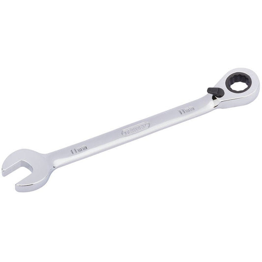 Draper 11mm Hi - Torq®️ Metric Reversible Ratcheting Combination Spanner 51977