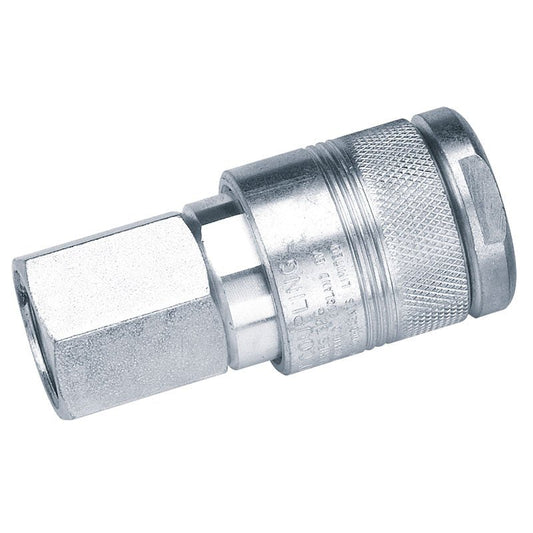 Draper 1/2 BSP Female Thread Air Line Coupling 25856