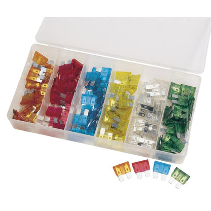 Draper 120 Piece Standard Automotive Plug - In Fuse Assortment 56381