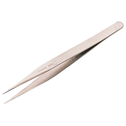 Draper 120mm Fine Point Straight Tweezers 19670