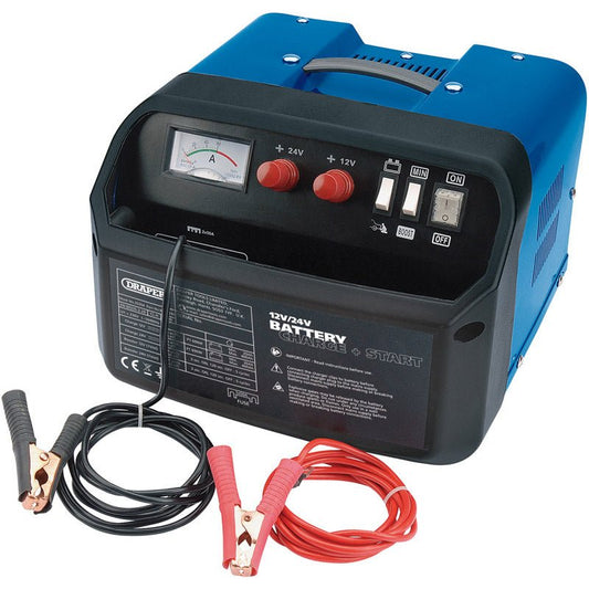 Draper 12/24V 120A Battery Starter/Charger 25354