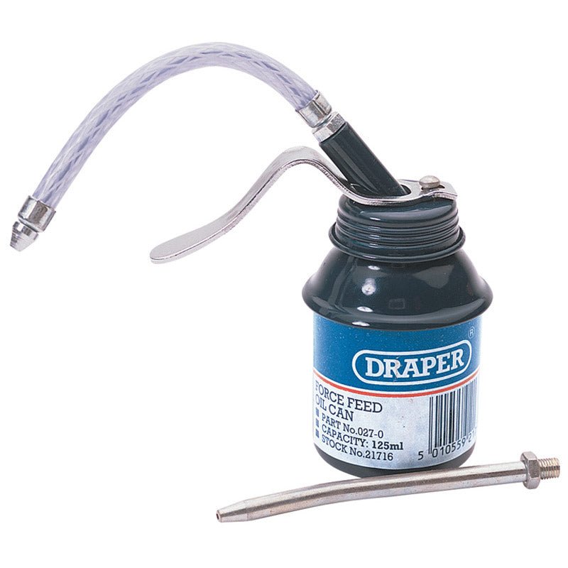 Draper 125ml Force Feed Oil Can 21716