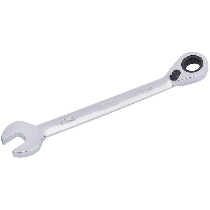 Draper 12mm Hi - Torq®️ Metric Reversible Ratcheting Combination Spanner 51999