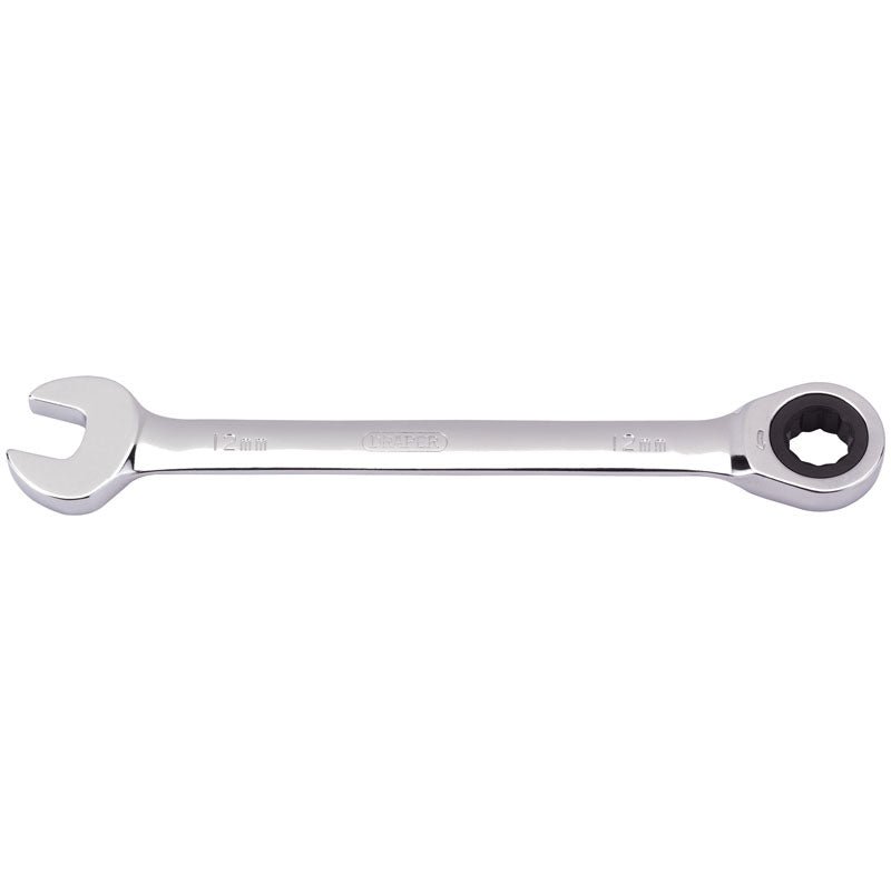 Draper 12mm Metric Ratcheting Combination Spanner 31009