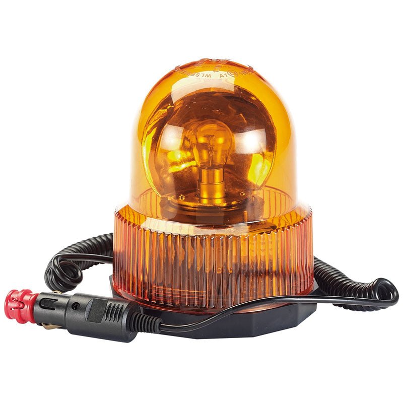 Draper 12V Magnetic Base Rotating Beacon 63877