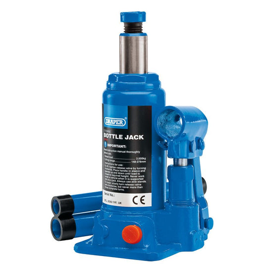 Draper 13064 Hydraulic Bottle Jack 2 Tonne