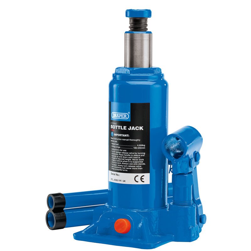 Draper 13066 Hydraulic Bottle Jack 4 Tonne