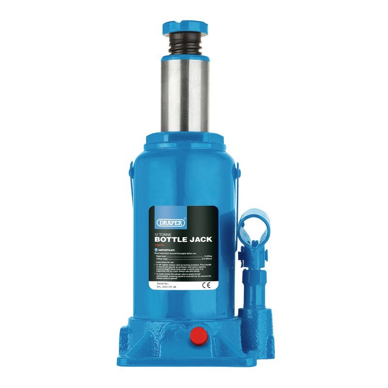 Draper 13073 Hydraulic Bottle Jack 12 Tonne