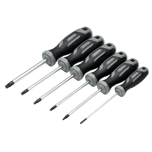 Draper DRA - 13434 Draper 13434 TX - STAR® Soft Grip Screwdriver Set 6 Piece