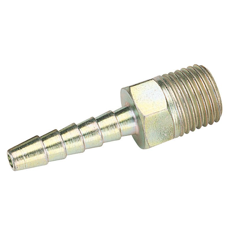 Draper 1/4" BSP Taper 3/16" Bore PCL Male Screw Tailpiece (Sold Loose) 25800