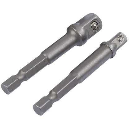 Draper 1/4" Hex. x 1/4" and 3/8" Square Drive Adaptors 50087