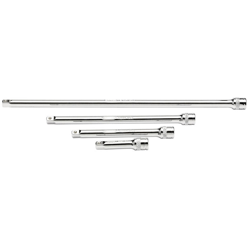 Draper 1/4" Square Drive Extension Bar Set (4 Piece)