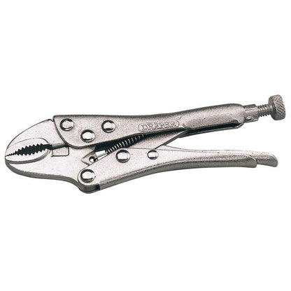 Draper 140mm Curved Jaw Self Grip Pliers 35367