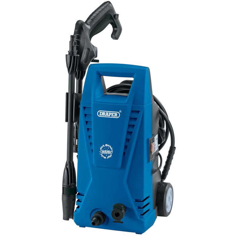 Draper 1500W 230V Pressure Washer with Total Stop Feature 83405