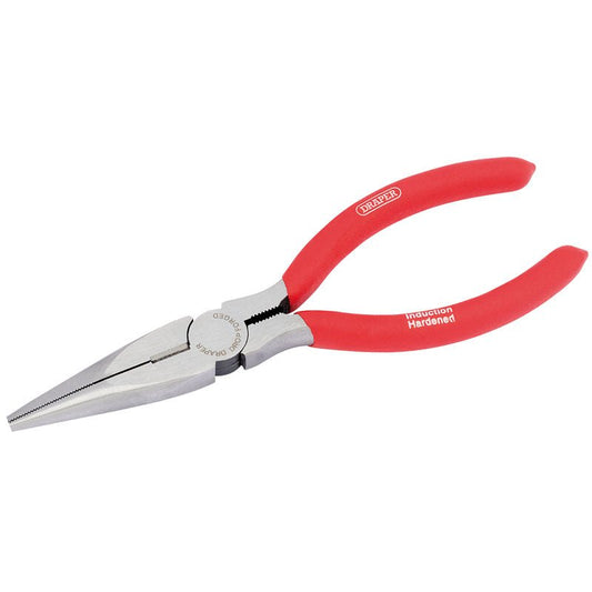 Draper 160mm Long Nose Pliers with PVC Dipped Handles 67869