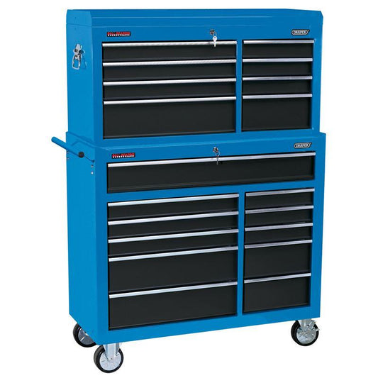 Draper 17764 40" Combined Roller Cabinet and Tool Chest 19 Drawer