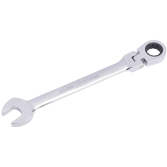 Draper 17mm Hi - Torq®️ Metric Flexible Head Ratcheting Combination Spanner 52019