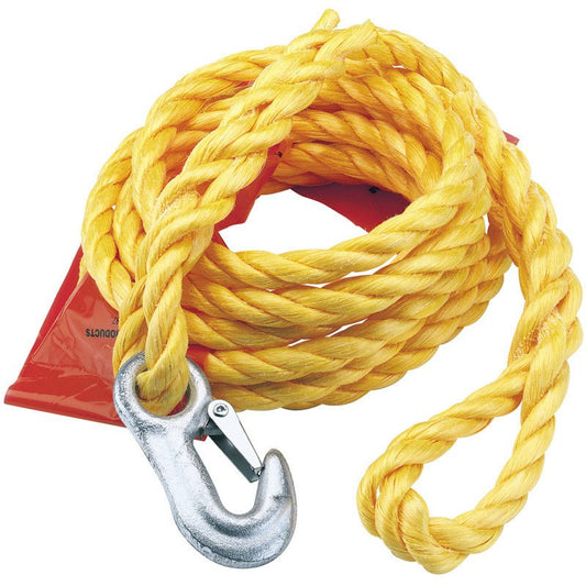 Draper 2000kg Capacity Tow Rope with Flag 63410