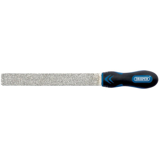 Draper 200mm Soft Grip Flat Tiling File 49422