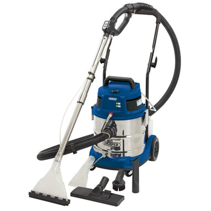 Draper 20L 1500W 230V Wet and Dry Shampoo/Vacuum Cleaner 75442