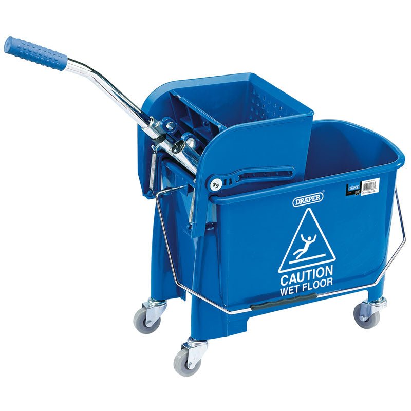 Draper 20L Kentucky Mop Bucket with Wringer 24838